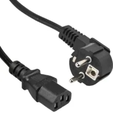 کابل برق سه پین منبع تغذیه کامپیوتر زبیون مدل POWER CORD طول 1.4 متر