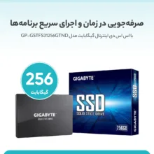 اس اس دی اینترنال گیگابایت مدل GP-GSTFS31256GTND ظرفیت 256 گیگابایت