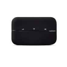 مودم 4G LTE قابل حمل نزتک مدل NZT-77CT با باتری 2100 میلی‌آمپر، پشتیبانی از 10 کاربر همزمان، آنتن داخلی، پورت USB Type-C و شیار سیم کارت میکرو