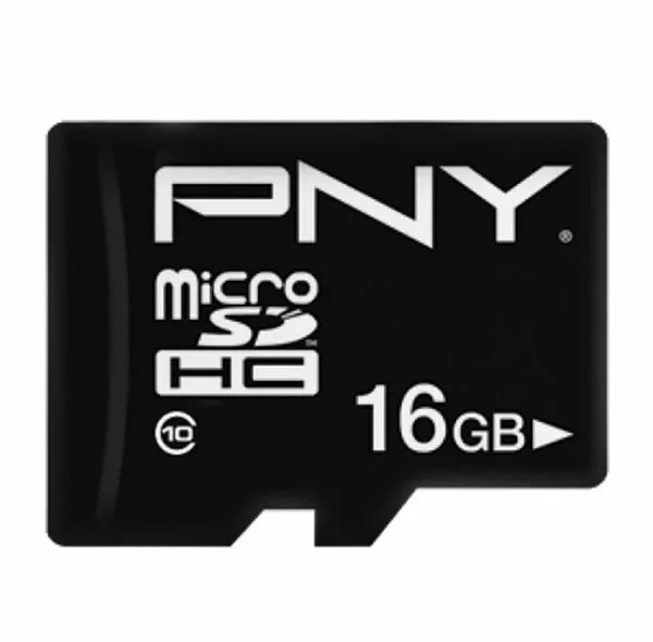 کارت حافظه microSD پی ان وای مدل PERFORMANCE PLUS کلاس 10 استاندارد HS سرعت 20MBps ظرفیت 16 گیگابایت به همراه آداپتور SD