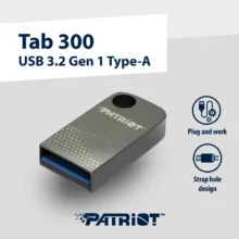 فلش مموری پتریوت مدل TAB300 USB 3.2 ظرفیت 64 گیگابایت با رابط USB 3.2