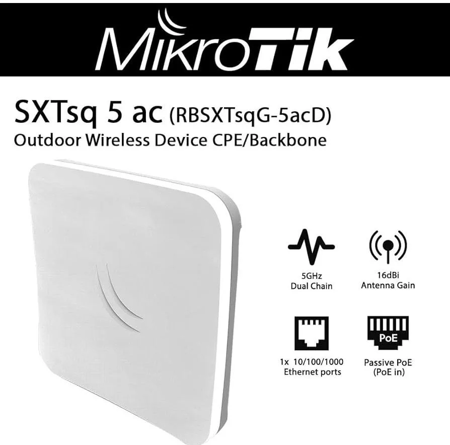 رادیو وایرلس میکروتیک مدل sxt sq 5 ac