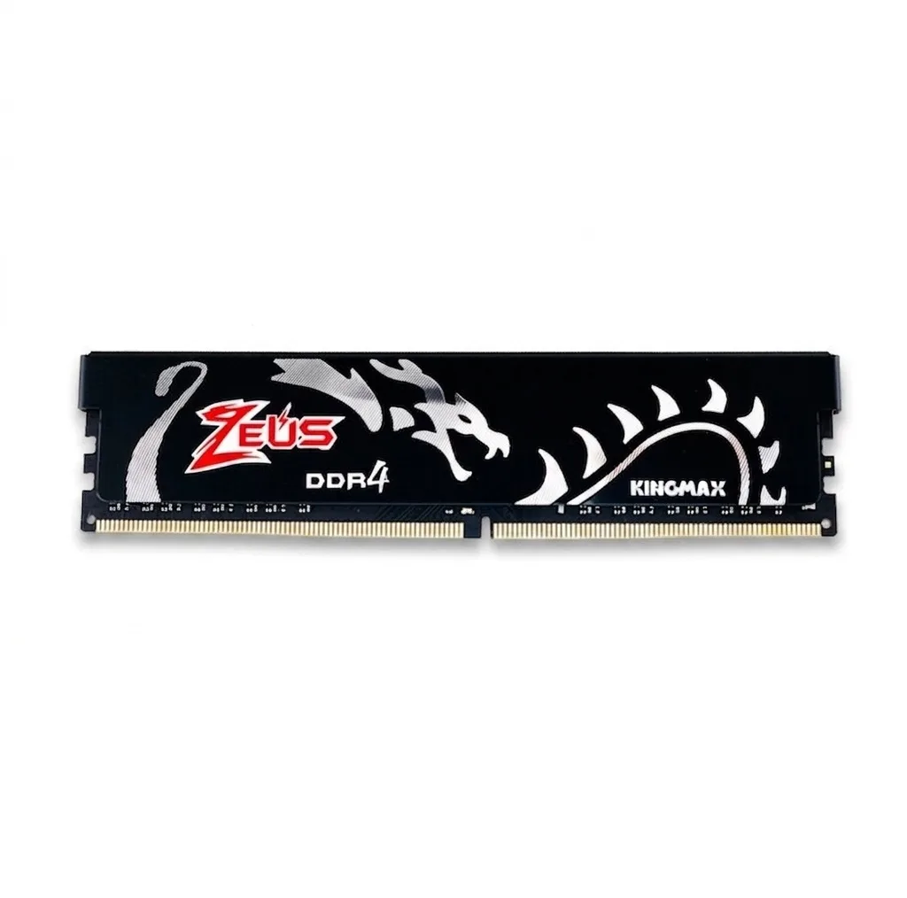 رم دسکتاپ کینگ مکس مدل Zeus Dragon ظرفیت 8 گیگابایت DDR4 تک کاناله فرکانس 3200 مگاهرتز تایمینگ CL16 نوع DIMM