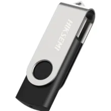 فلش مموری چرخشی 64 گیگابایت هایک سمی مدل HS-USB-M200S با رابط USB 3.0، مقاوم در برابر ضربه و سازگار با ویندوز، لینوکس و اندروید
