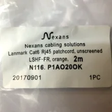 کابل شبکه Cat6 نگزنس مدل  P1AO20OK