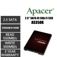 اس اس دی اینترنال SATA III اپیسر مدل AS350X ظرفیت 1 ترابایت