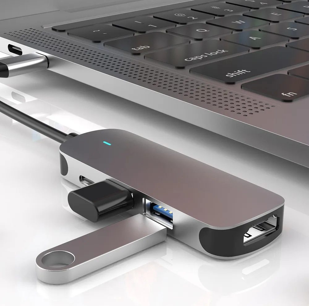 هاب 4 پورت USB-C کوتتسی مدل 160080HUB