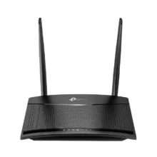 مودم روتر 4G تی پی‌لینک مدل TL-MR100 با پشتیبانی از شبکه 4.5G، قابلیت اتصال سیم کارت، آنتن خارجی، پورت LAN و WAN، مناسب استفاده خانگی و اداری و پشتیبانی همزمان تا 32 کاربر