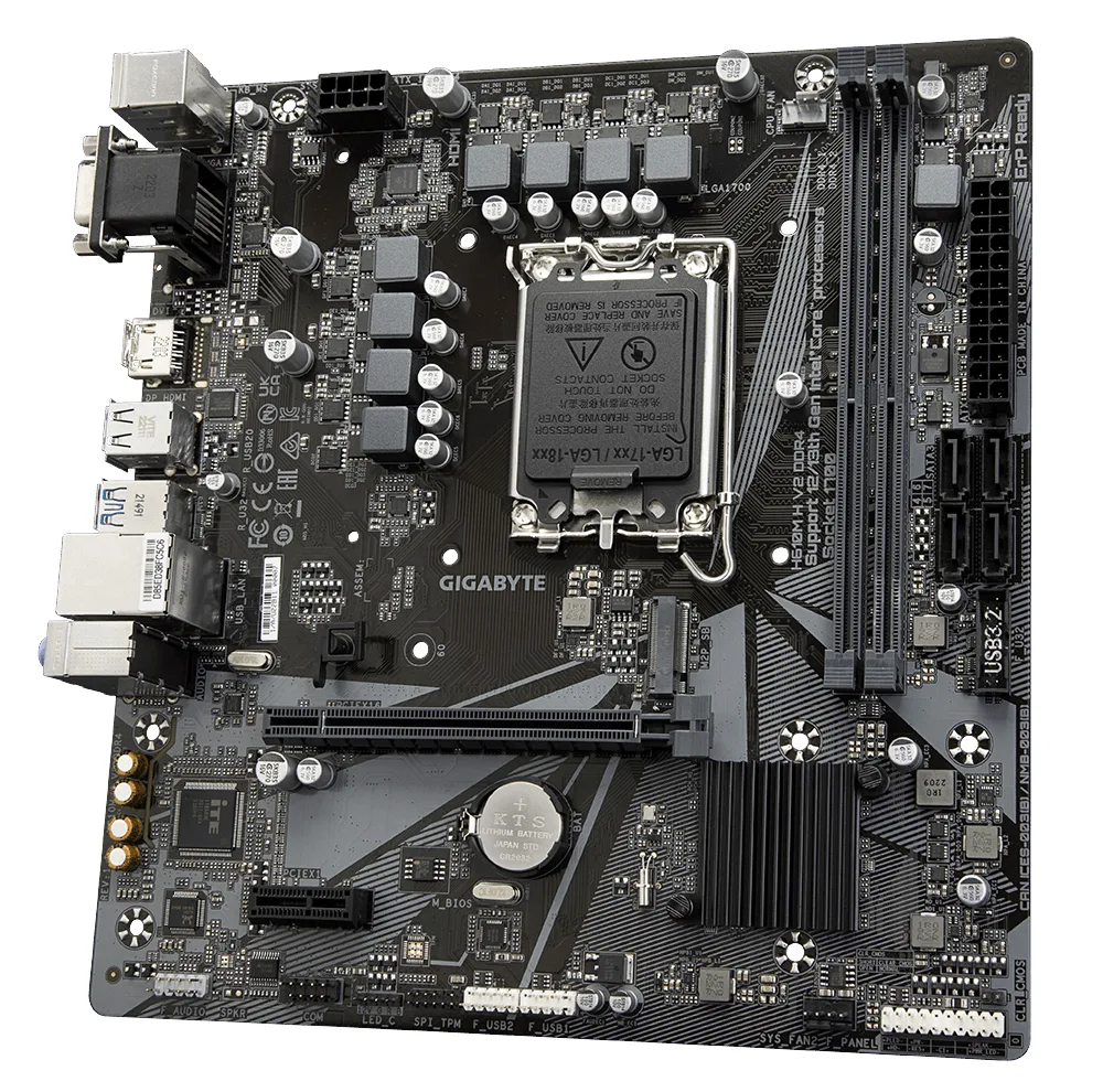 مادربرد گیگابایت مدل H610M H V2 DDR4 rev. 1.0