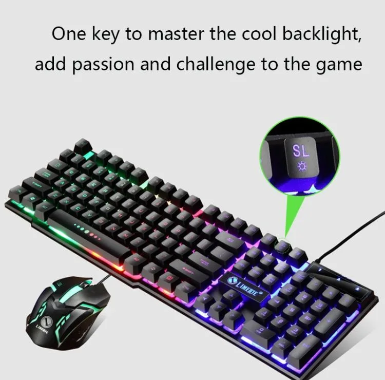 ست گیمینگ لایمید مدل RGB-GTX 300 کد HARD CORE