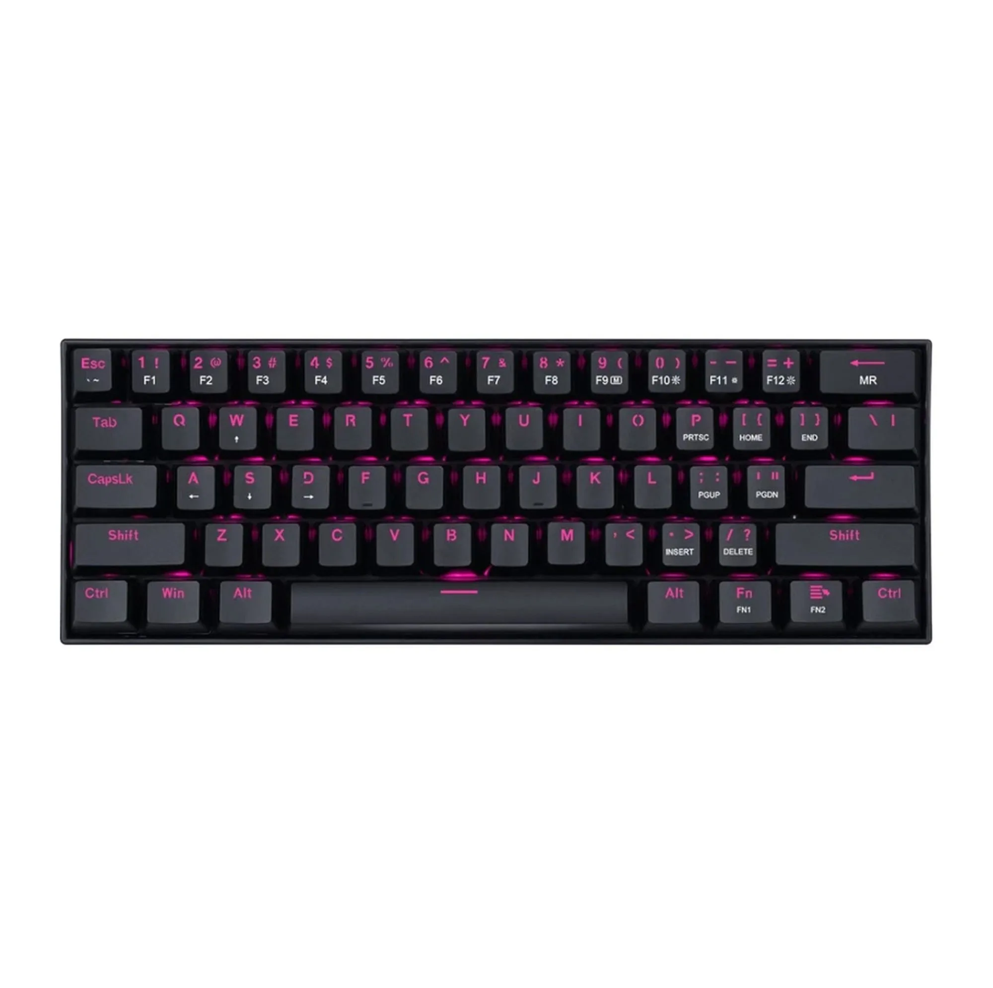 کیبورد گیمینگ ردراگون مدل K630 Dragonborn، مکانیکال سوییچ قرمز، Tenkeyless، نورپردازی RGB