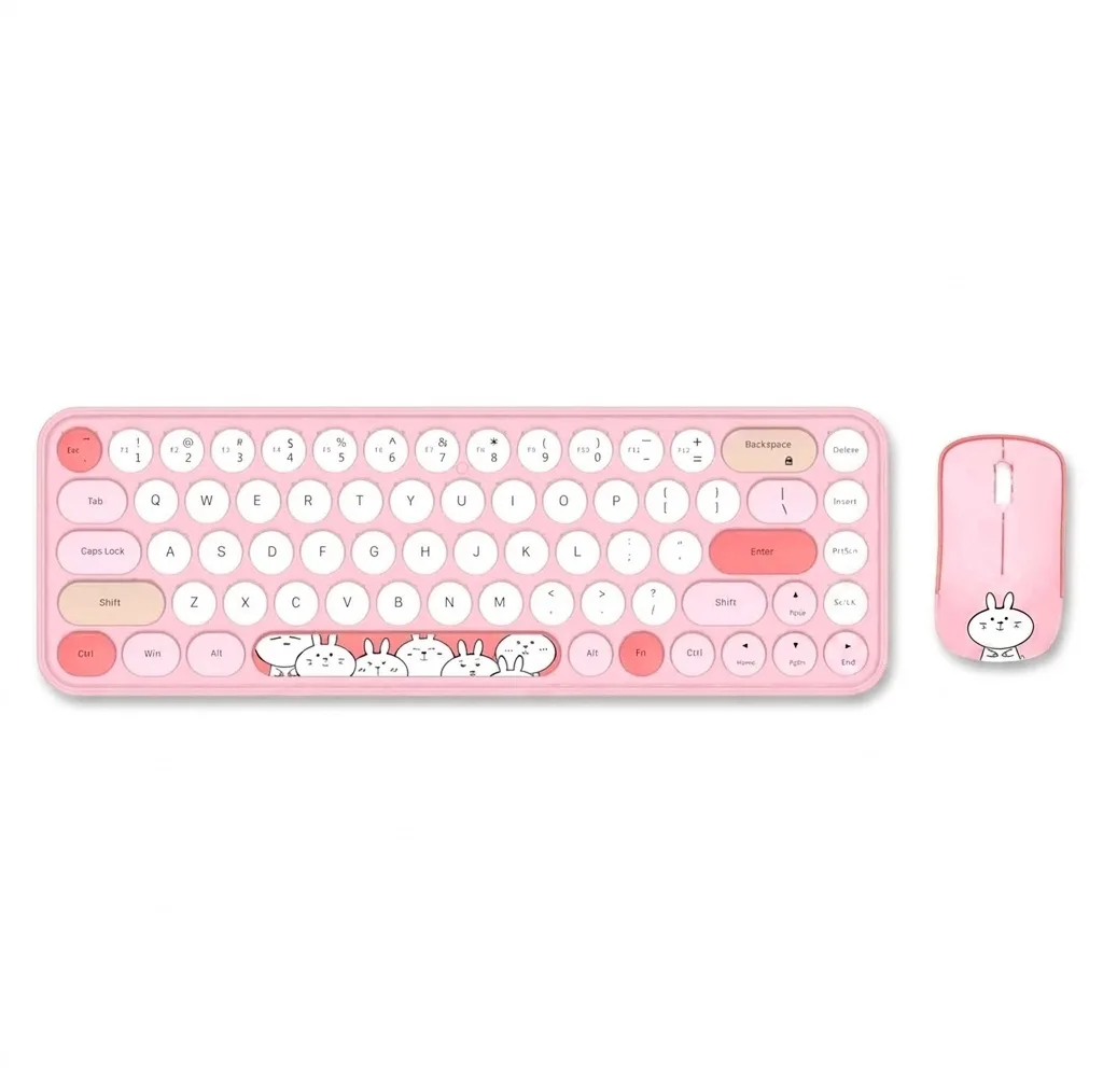 کیبورد و ماوس بیسیم مافی مدل I bean pro، سوییچ ممبران، Tenkeyless