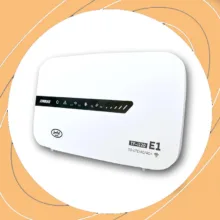 مودم روتر 4.5G ایرانسل مدل TF-i120 E1 با اتصال وای‌فای و کابل LAN، پشتیبانی از 32 کاربر، سیم‌کارت و 300 گیگابایت اینترنت 3 ماهه
