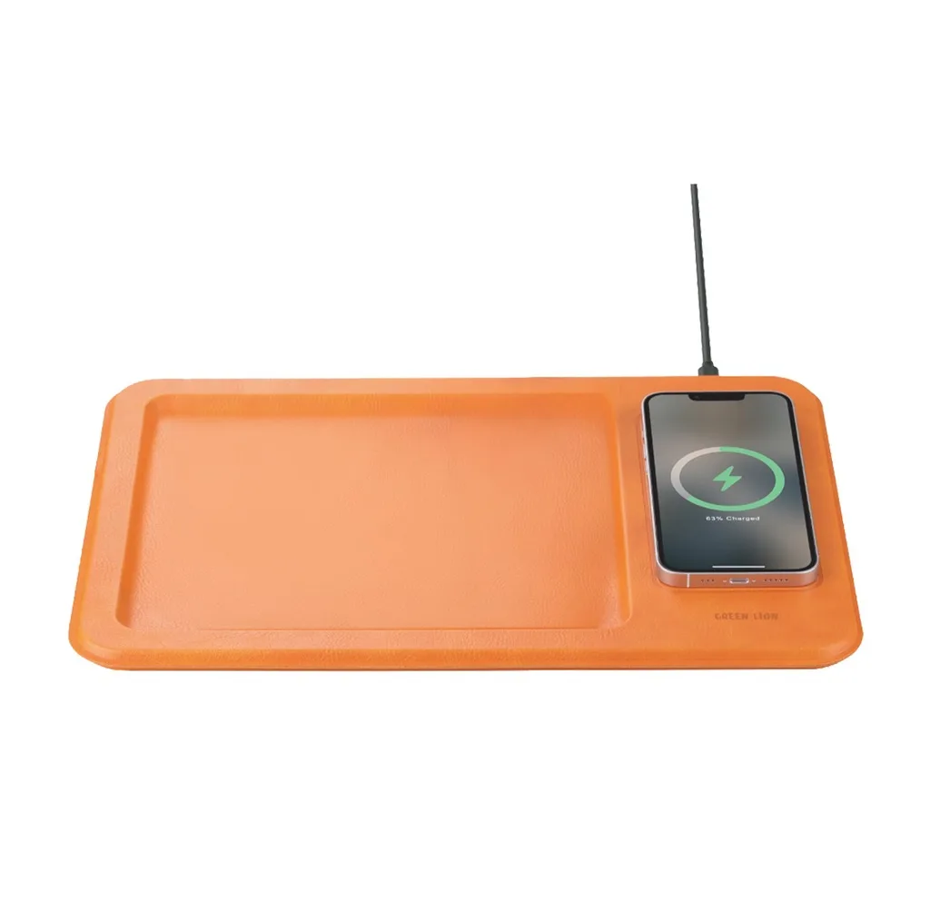 ماوس پد گرین لاین مدل   WIRELESS PAD STORAGE & CHARGING