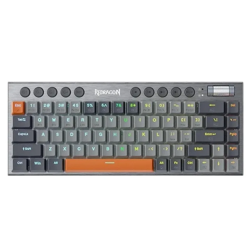 کیبورد بی‌سیم گیمینگ ردراگون مدل K609 GG