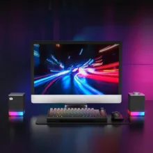اسپیکر دسکتاپ ردراگون مدل GS517 RGB