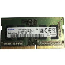 رم لپ‌تاپ DDR4 تک کاناله 4 گیگابایت سامسونگ مدل SODIMM با فرکانس 3200 مگاهرتز و تایمینگ CL19