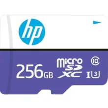 کارت حافظه MicroSD اچ پی مدل mx330 کلاس 10 استاندارد UHS-I U3 سرعت 100MBps ظرفیت 256 گیگابایت به همراه آداپتور SD