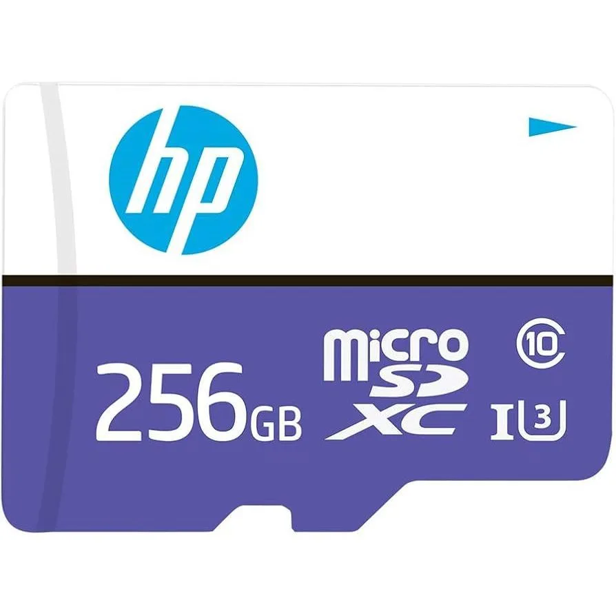 کارت حافظه MicroSD اچ پی مدل mx330 کلاس 10 استاندارد UHS-I U3 سرعت 100MBps ظرفیت 256 گیگابایت به همراه آداپتور SD