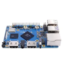 کامپیوتر کوچک اورنج پای مدل پرو با پردازنده Cortex 8core 64-bit processor حافظه بدون حافظه داخلی با ظرفیت بدون حافظه داخلی رم LPDDR5 با ظرفیت 16 گیگابایت پردازنده گرافیکی ARM