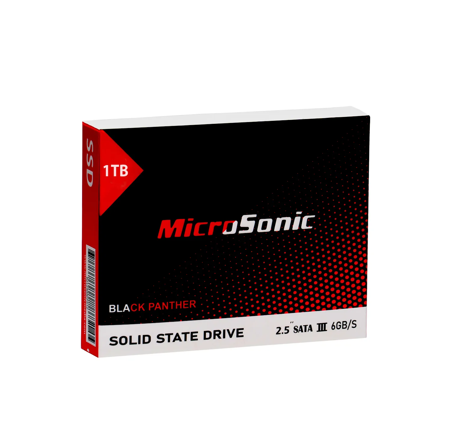 اس اس دی اینترنال SATA 3.0 میکروسونیک مدل Black PANTHER ظرفیت یک ترابایت