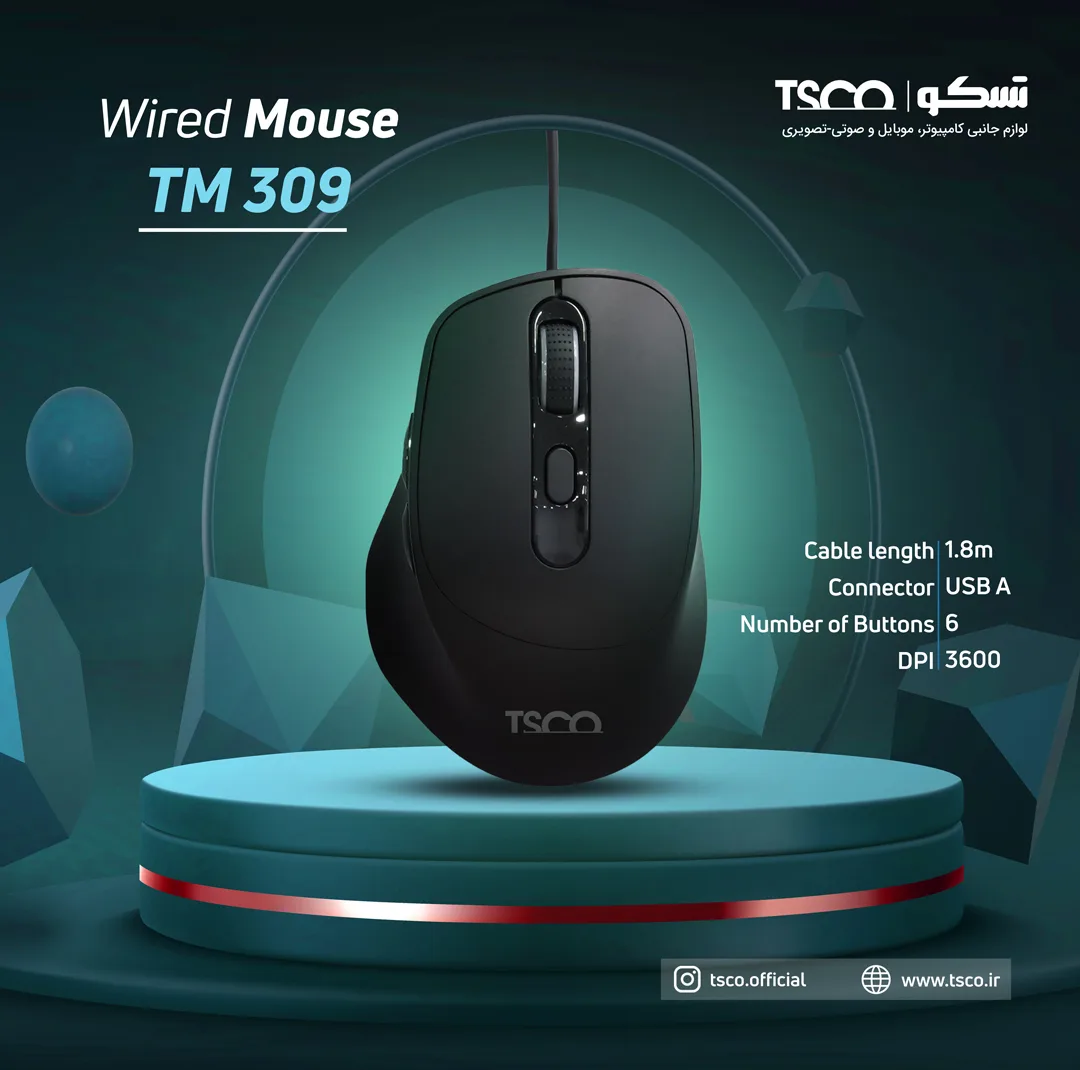 ماوس تسکو مدل TM 309