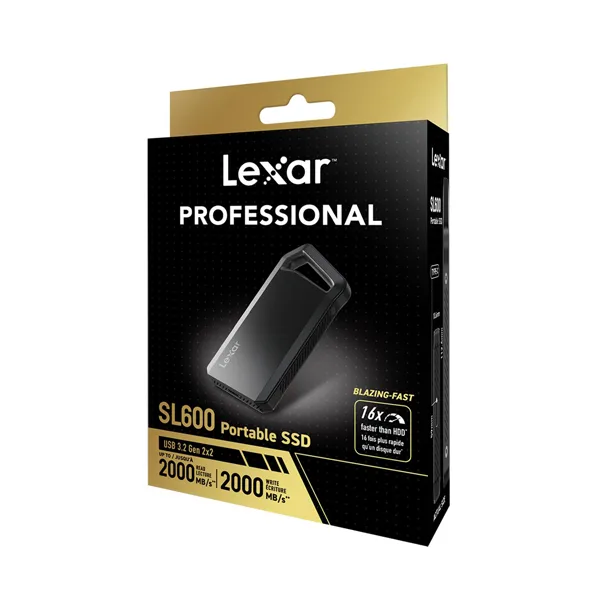 اس اس دی اکسترنال لکسار مدل SL600 ظرفیت 512 گیگابایت