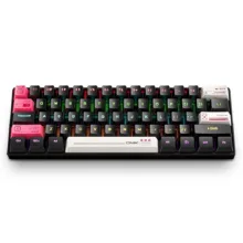 کیبورد گیمینگ اونیکوما مدل G55 RGB، مکانیکال سوییچ قهوه‌ای، Tenkeyless، نورپردازی RGB
