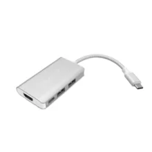 هاب 4 پورت USB-C آدام المنتس مدل Casa A01m
