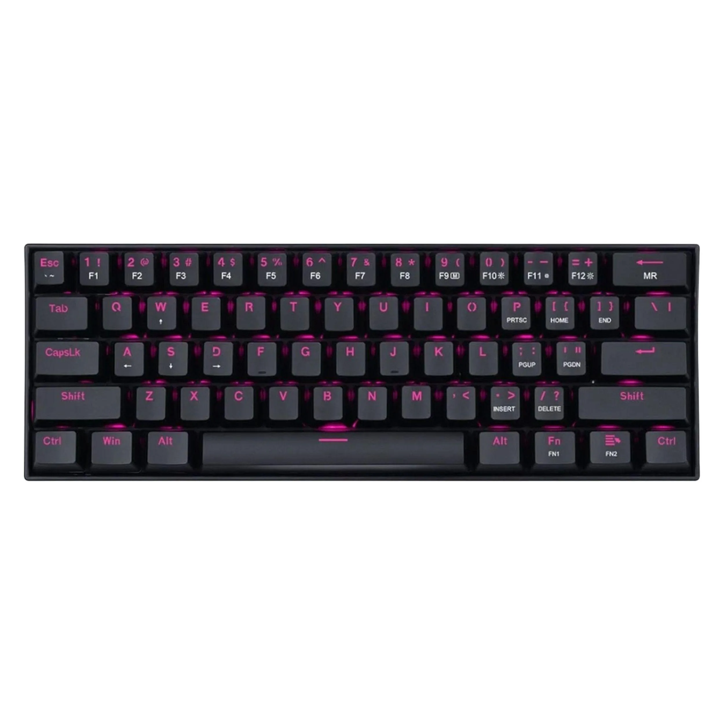 کیبورد گیمینگ ردراگون مدل K630 Dragonborn، مکانیکال سوییچ قرمز، Tenkeyless، نورپردازی RGB