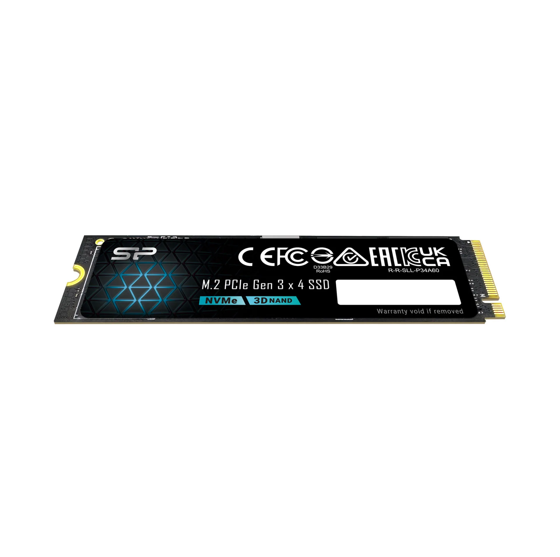اس اس دی اینترنال PCIe Gen3 x4 سیلیکون پاور مدل P34A60 ظرفیت 256 گیگابایت
