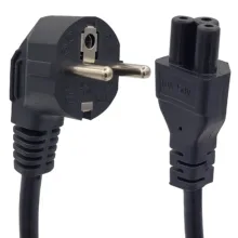 کابل برق سه پین لپتاپ شارک مدل 3×1.0mm طول 1.5 متر