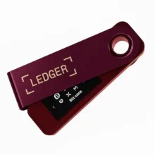 کیف پول سخت افزاری لجر مدل نانو اس پلاس طرح Crimson Magenta