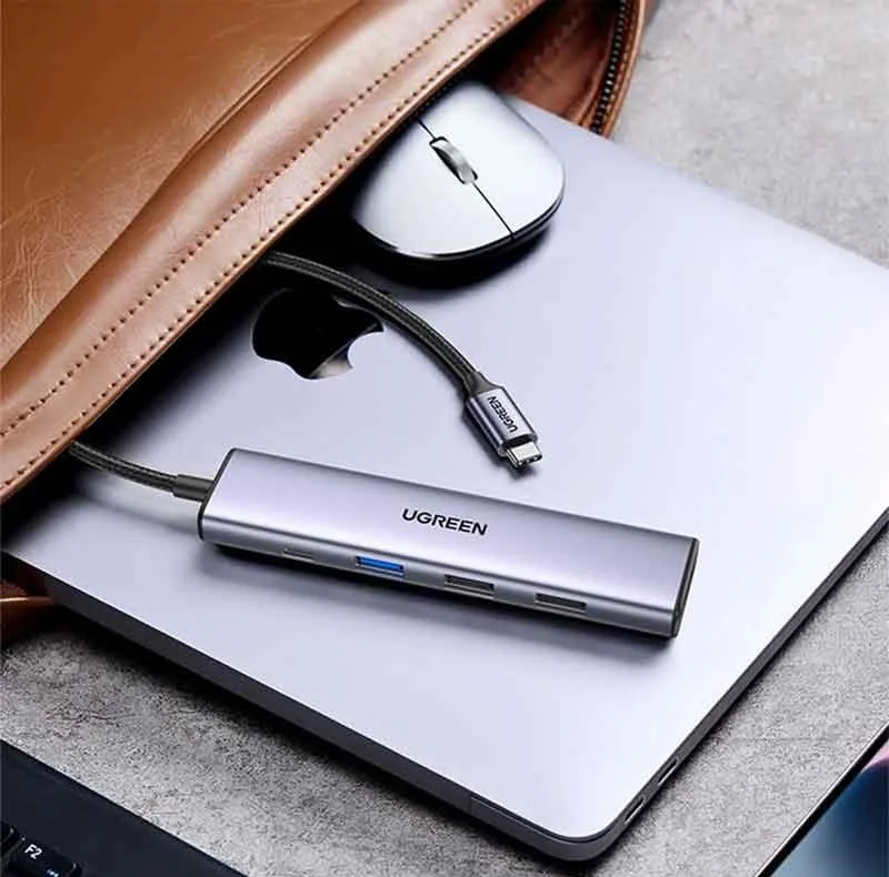 هاب 5 پورت USB-C یوگرین مدل CM478-15495