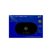 مودم بی‌سیم قابل حمل آلکاتل مدل BT71 با پشتیبانی از 4.5G، سرعت دانلود 300Mbps، اتصال تا 20 کاربر، باتری لیتیوم یونی 2150 میلی‌آمپرساعت، وای‌فای دو بانده N و AC و پشتیبانی از پیامک فارسی