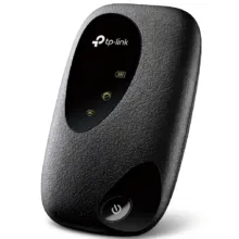 مودم 4G قابل حمل تی‌پی‌لینک مدل M7200 با باتری 2000 میلی‌آمپرساعت، سرعت انتقال 300Mbps، پشتیبانی از اتصال بی‌سیم و باسیم، وزن 100 گرم، امنیت WPA2 و قابلیت استفاده تا 8 ساعت