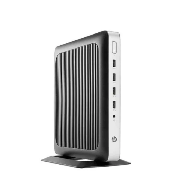 کامپیوتر کوچک اچ‌ پی مدل HP T630 با پردازنده Quad Core AMD GX-420GI حافظه SSD با ظرفیت 128 گیگابایت رم DDR4 با ظرفیت هشت گیگابایت پردازنده گرافیکی AMD