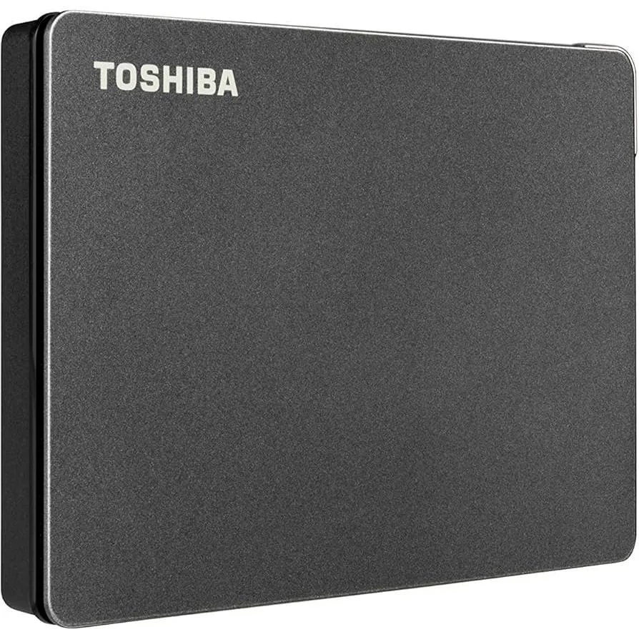 هارد اکسترنال توشیبا مدل Canvio Gaming ظرفیت دو ترابایت دارای رابط USB Type-A 3.2