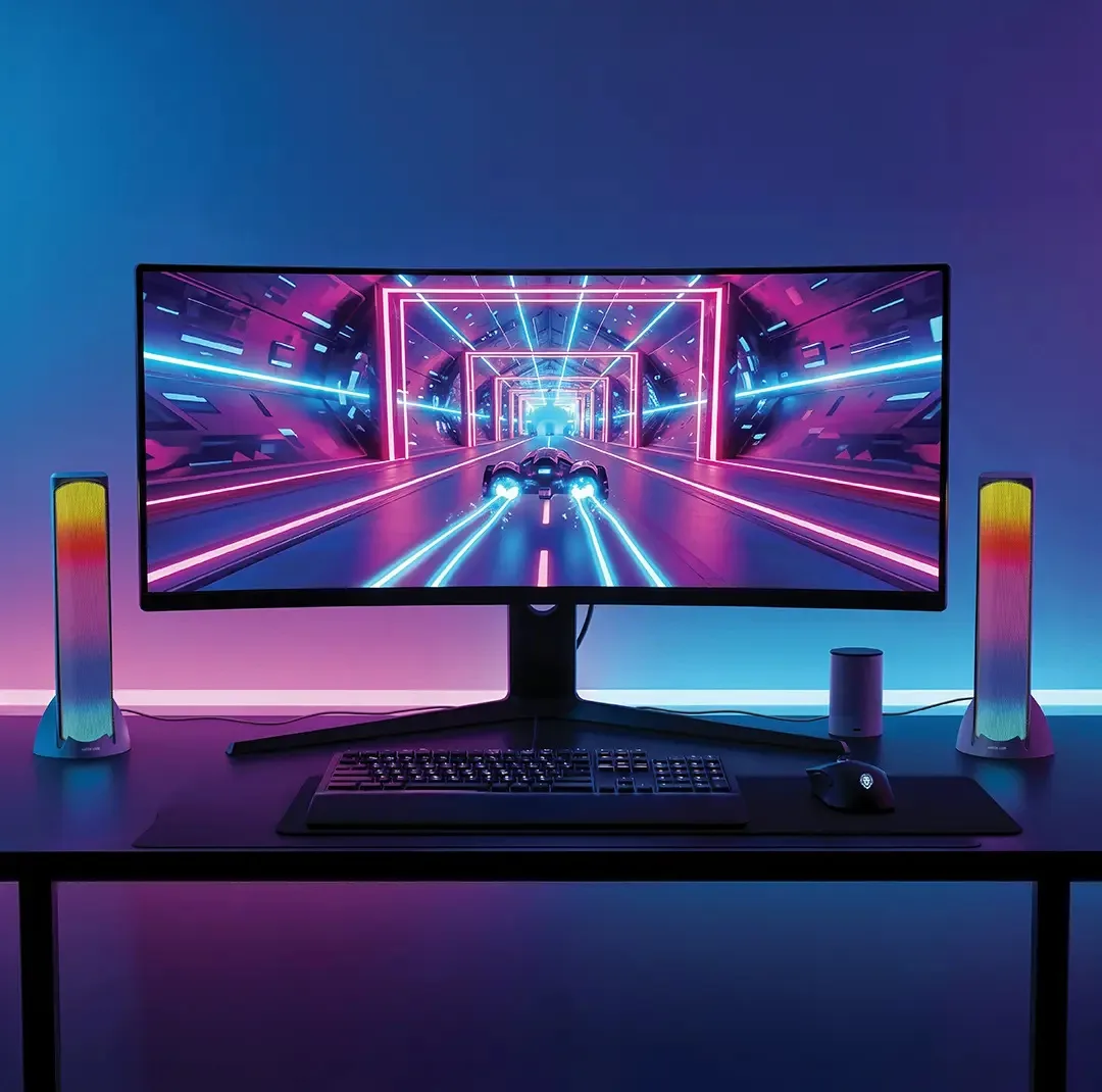 اسپیکر دسکتاپ گرین لاین مدل gaming speaker soundray