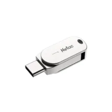 فلش مموری USB 3.2 / USB-C نتاک مدل U785C ظرفیت 128 گیگابایت