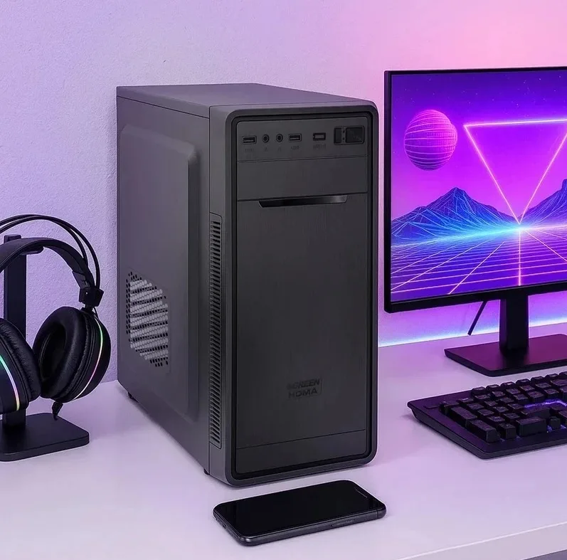 کامپیوتر دسکتاپ مدل ECO-H81-Core i5-Ram 8GB-SSD 120GB-HDD 500GB-Wifi-Blutooth