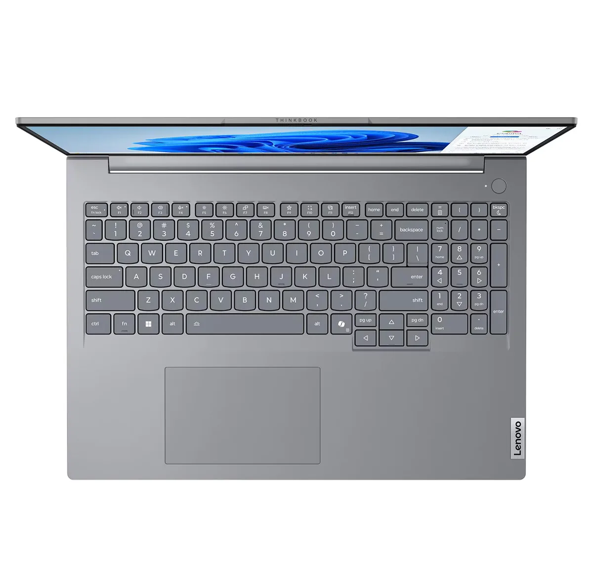 لپ تاپ 16 اینچی لنوو مدل ThinkBook 16 G8 IAL-Core Ultra 9 185H-16GB DDR5 5600MHz-1TB SSD-IPS 60Hz-Backlit-Fingerprint - کاستوم شده
