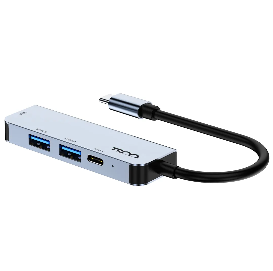 هاب USB تسکو چهار پورت تایپ سی مدل THU 1152