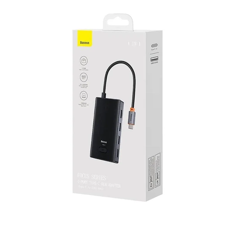 هاب 4 پورت USB3.0 باسئوس مدل BS-OH079