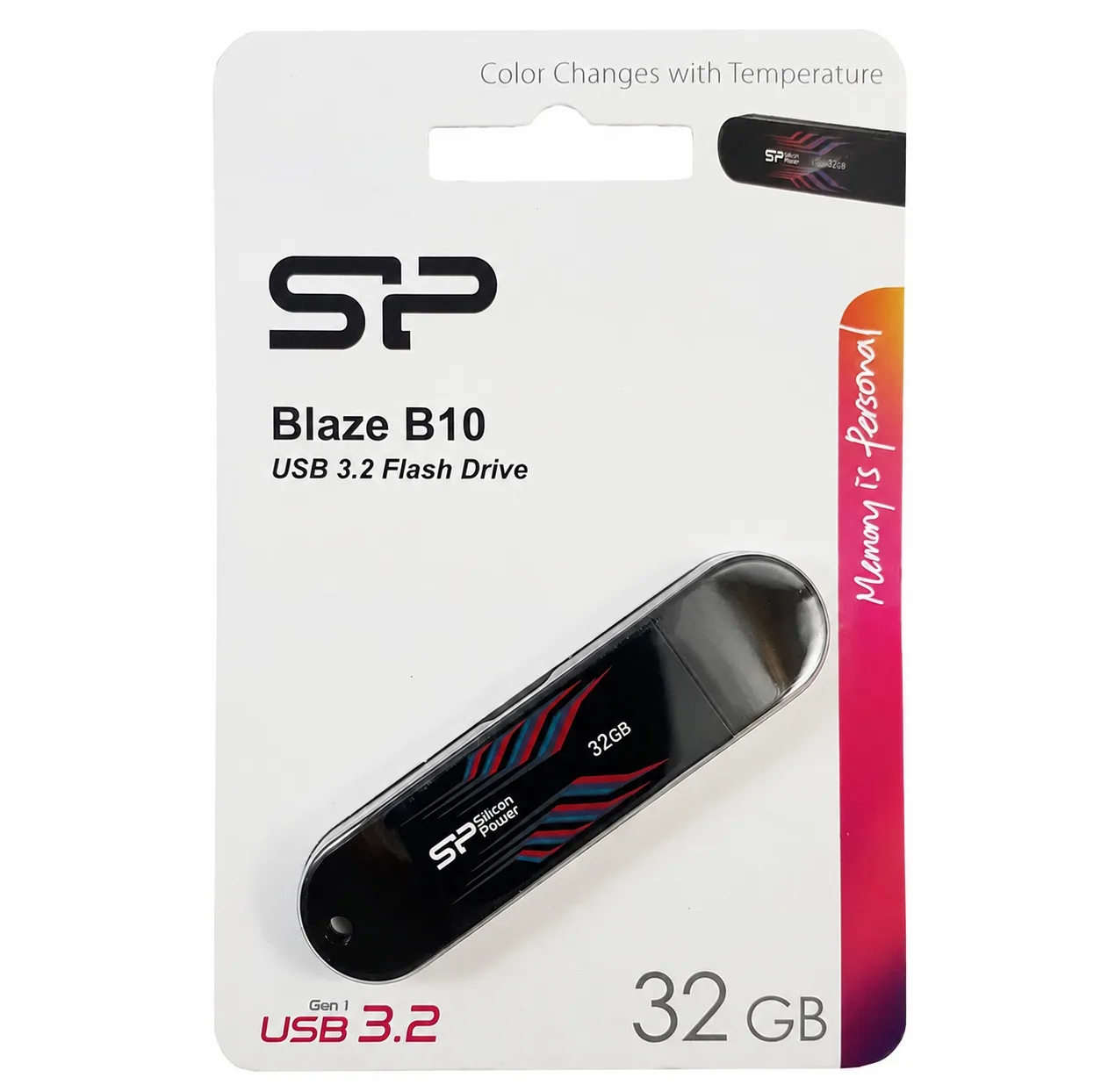 فلش مموری سیلیکون پاور مدل Blaze B10 ظرفیت 32 گیگابایت با رابط USB 3.2 Gen 1