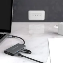هاب 4 پورت USB-C آدام المنتس مدل Casa A01m