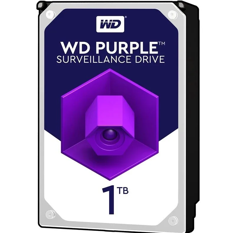 هارد دیسک اینترنال وسترن دیجیتال با رابط SATA 3.0 مدل  Purple WD10PURZ ظرفیت 1 ترابایت