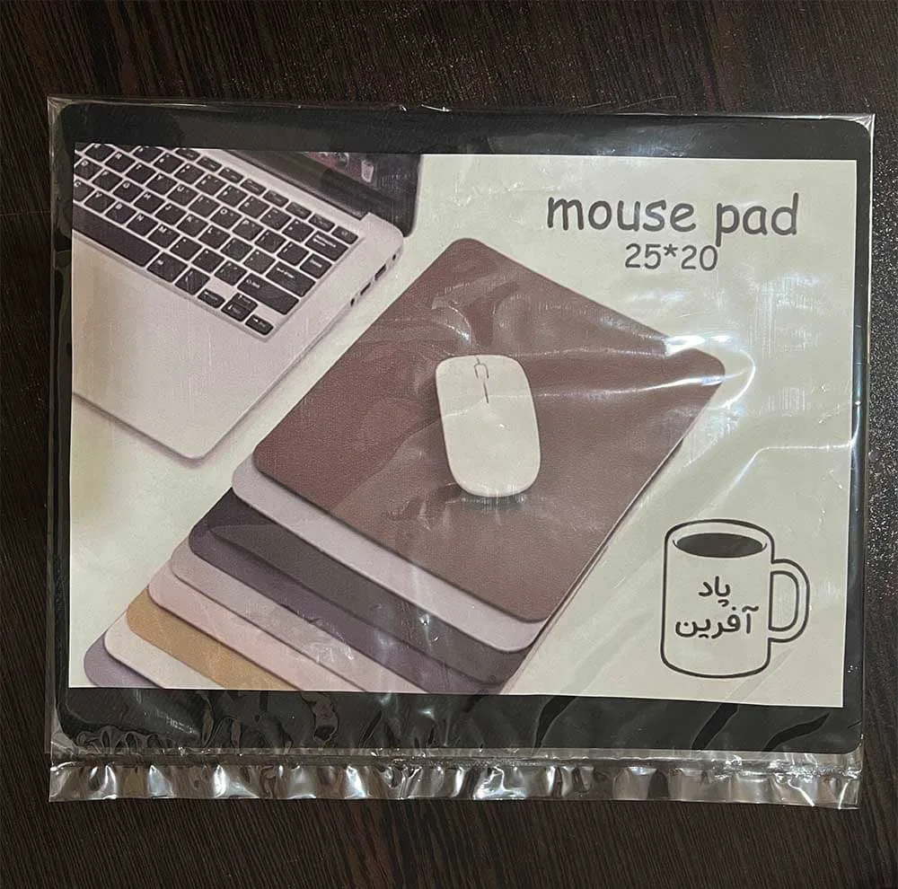 ماوس پد پاد آفرین مدل دندانپزشک مطب دندانپزشکی طرح دندان کد P625 سایز 19*24 سانتی متر