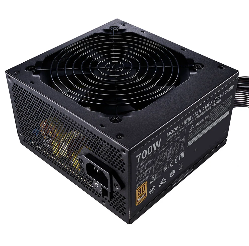 منبع تغذیه کامپیوتر کولر مستر مدل MWE 700 BRONZE - V2