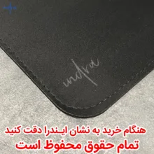 ماوس پد ایندرا مدل مخملی BOSS-80x35